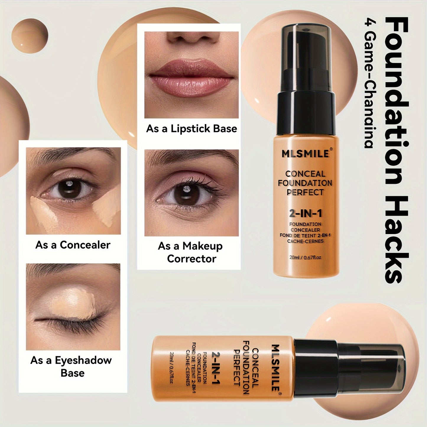 Long-Lasting And Smooth-Finishing Concealer