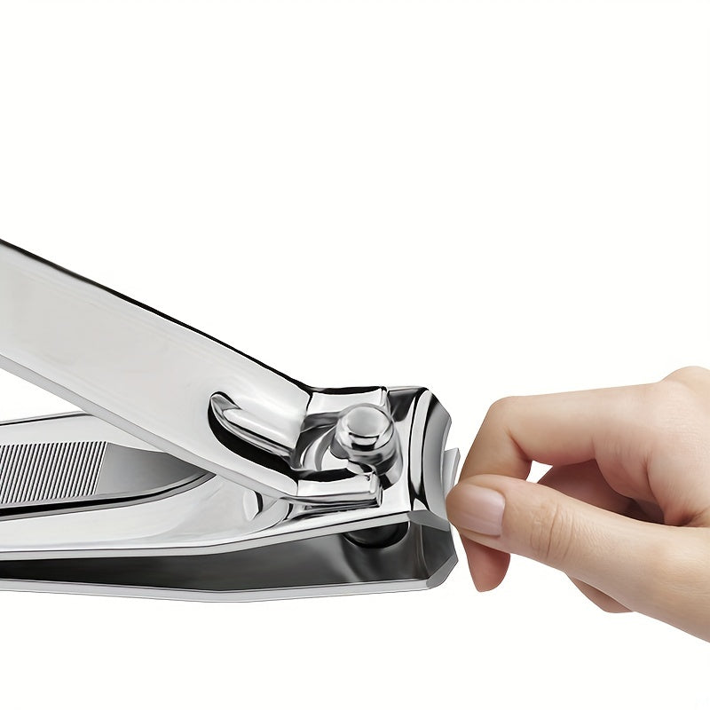 Ergonomic Heavy-Duty Nail Clippers with Nail File