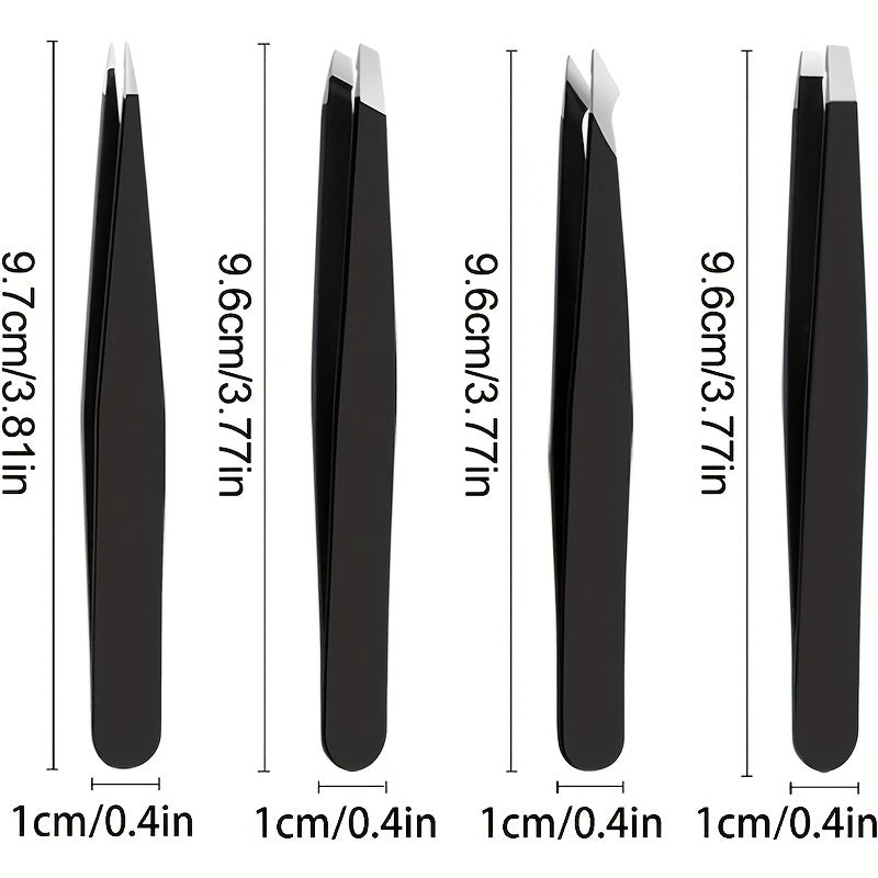 Pro-Grade Precision Eyebrow Tweezers