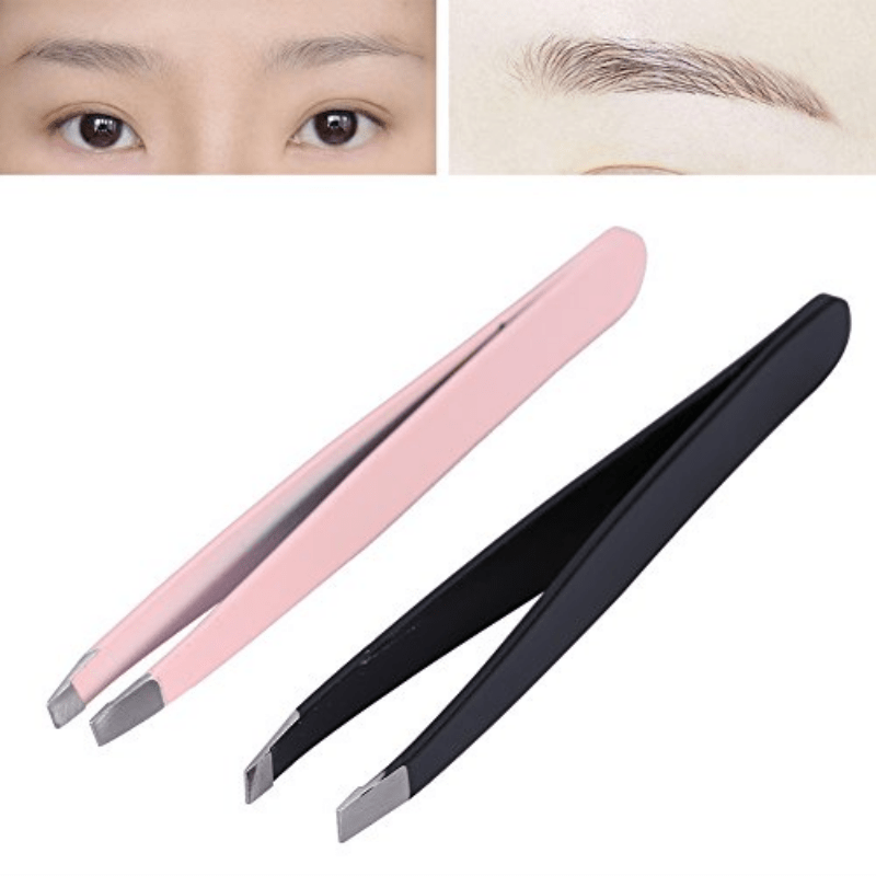 Pro-Grade Precision Eyebrow Tweezers