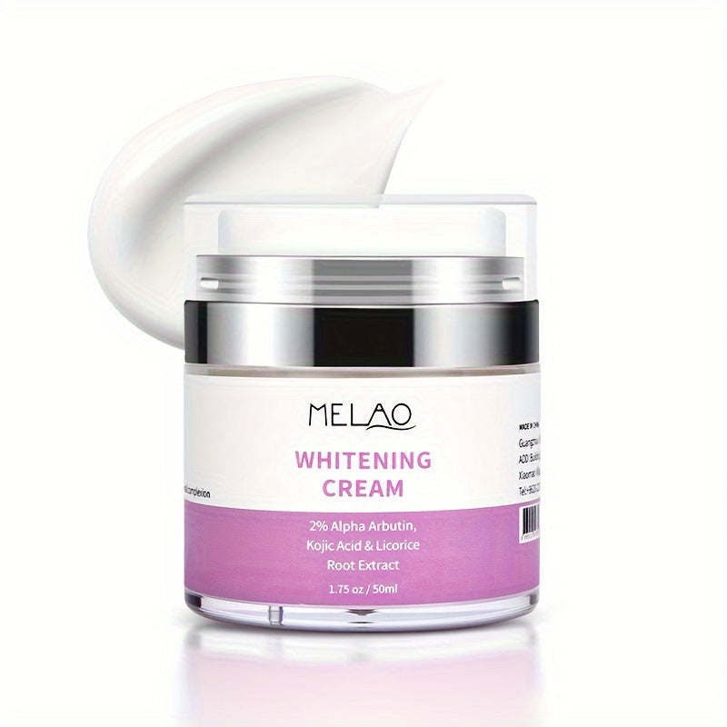 Rejuvenating Cream With 2% Alpha Arbutin, Kojic Acid & Licorice Root Extract