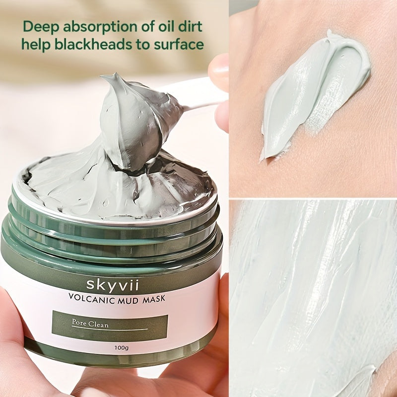 Volcanic Mud Mask Facial Cleansing Mask