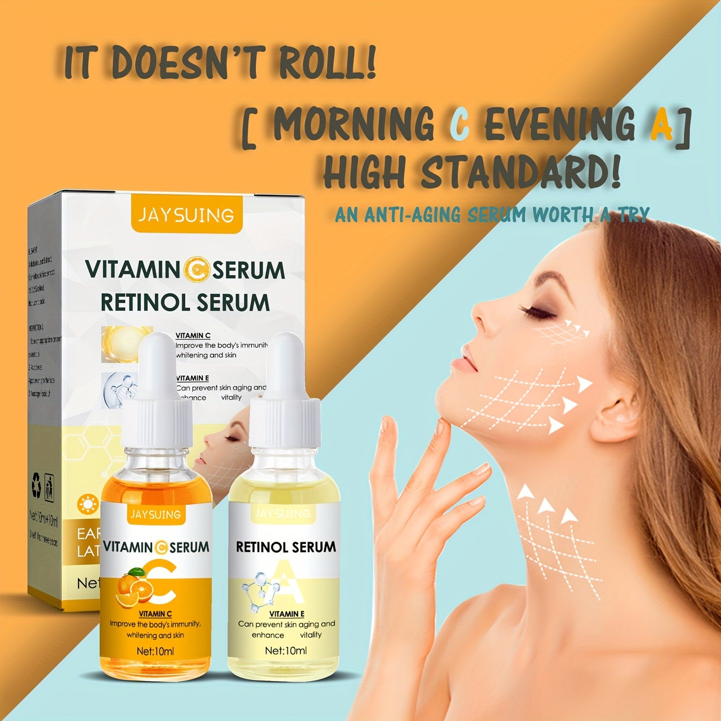 Morning C Night A Essence Combo with Retinol and Vitamin E