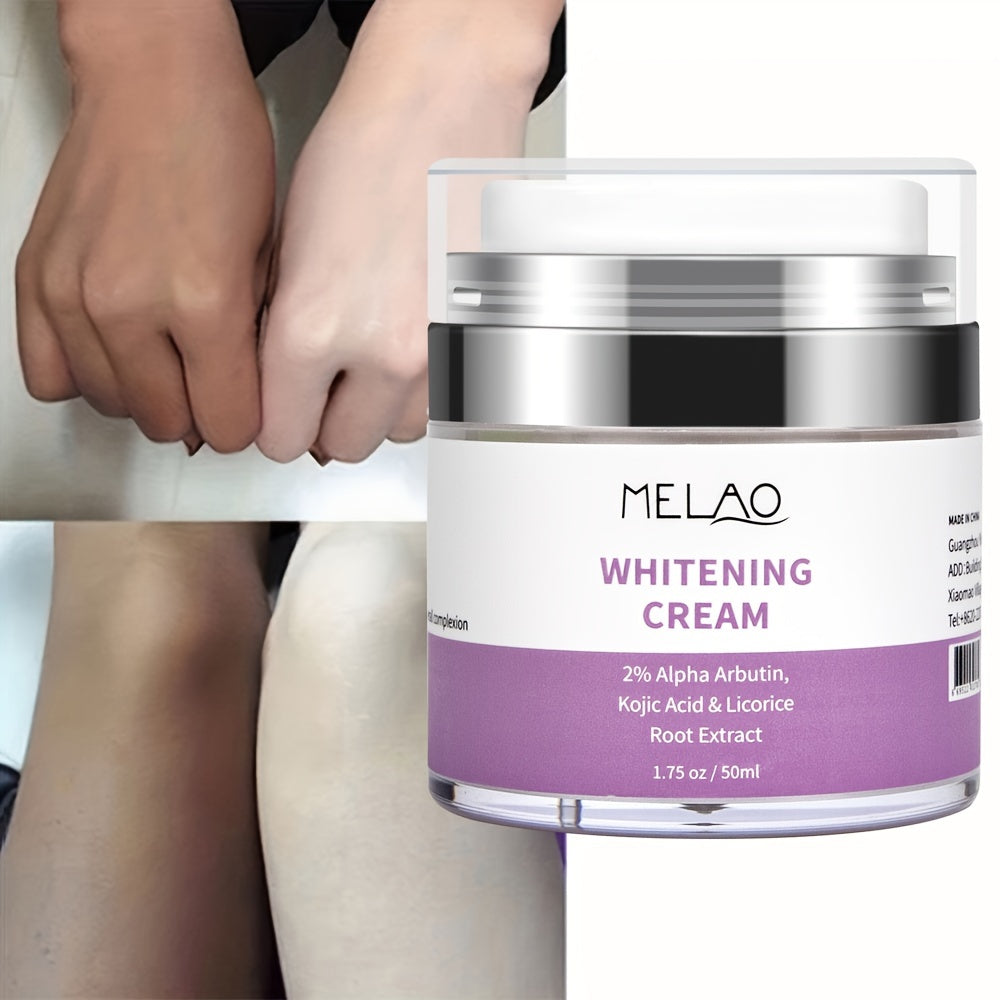 Rejuvenating Cream With 2% Alpha Arbutin, Kojic Acid & Licorice Root Extract