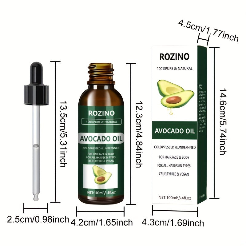 3.38oz Avocado Oil