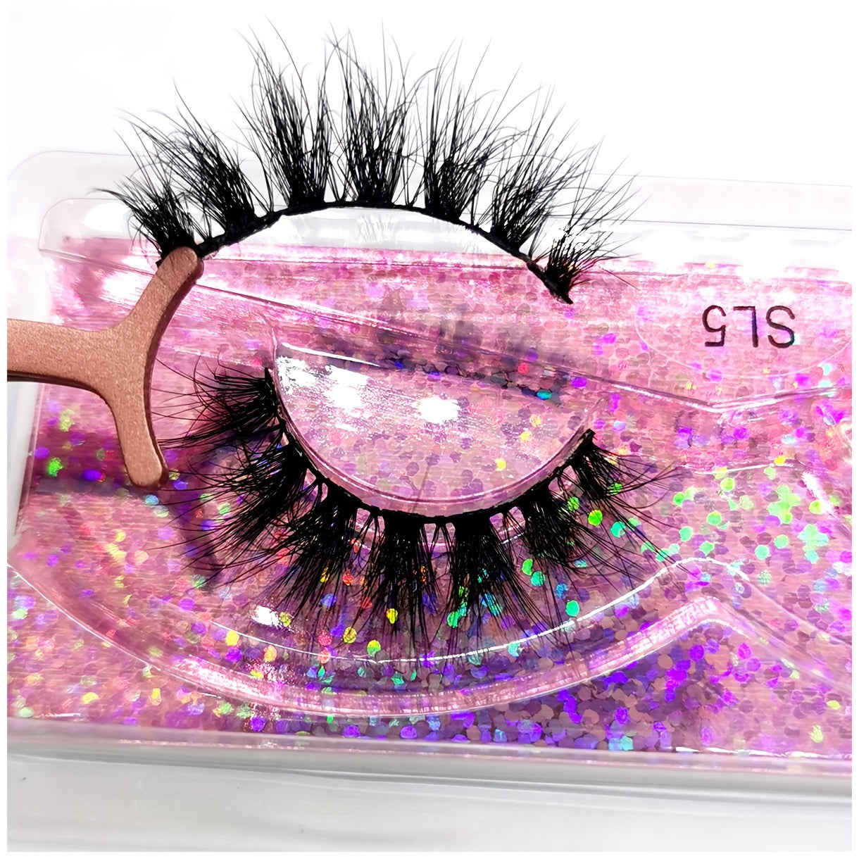 20 Pairs of Luxurious Natural False Eyelashes