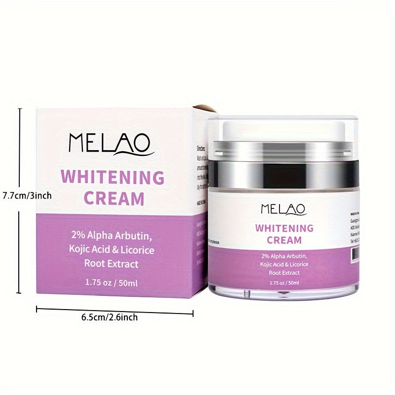 Rejuvenating Cream With 2% Alpha Arbutin, Kojic Acid & Licorice Root Extract