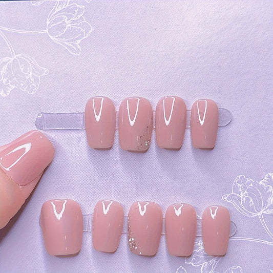 Elegant Pink Ballet Press On Nails