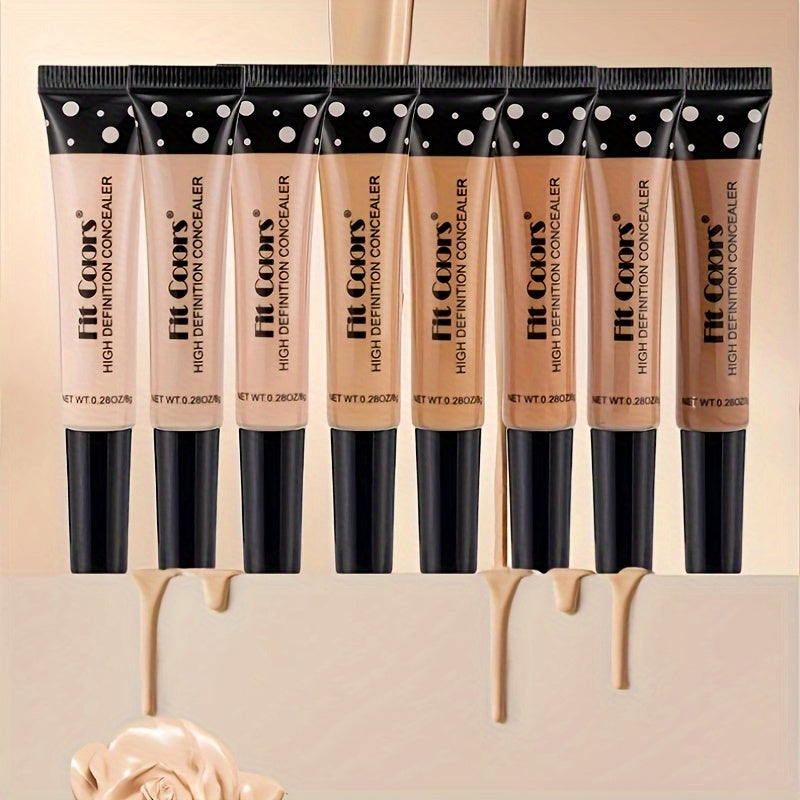 8-color Soft Hose Concealer Cream Nourishing Liquid Foundation