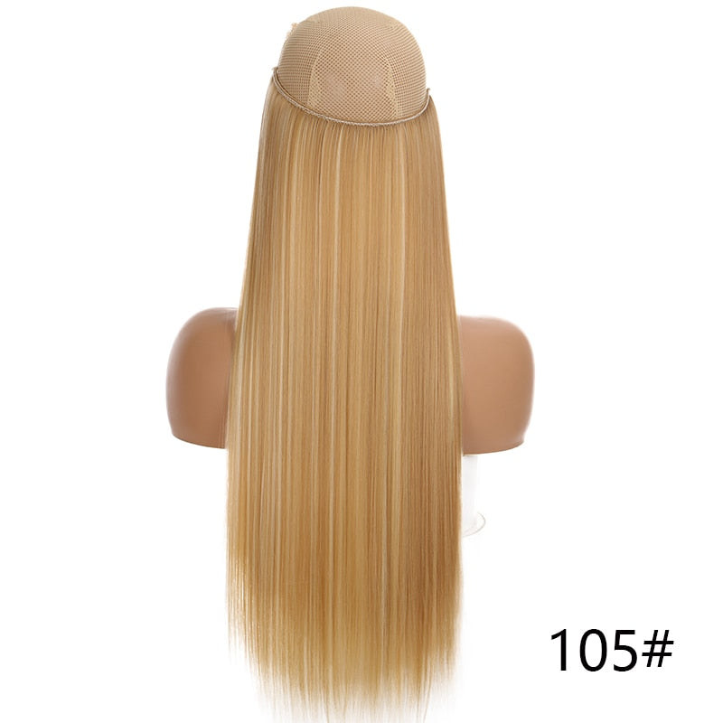 Clip in Hair Extensions Invisible Wire