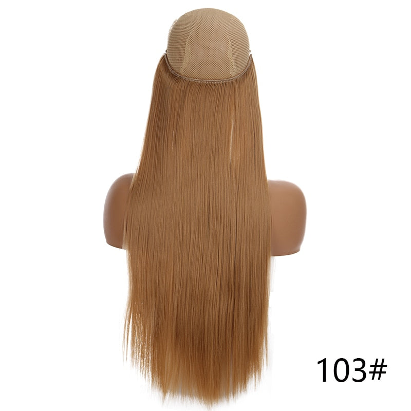 Clip in Hair Extensions Invisible Wire