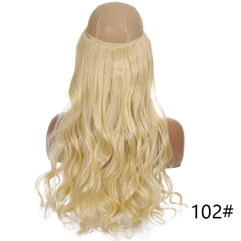 Clip in Hair Extensions Invisible Wire