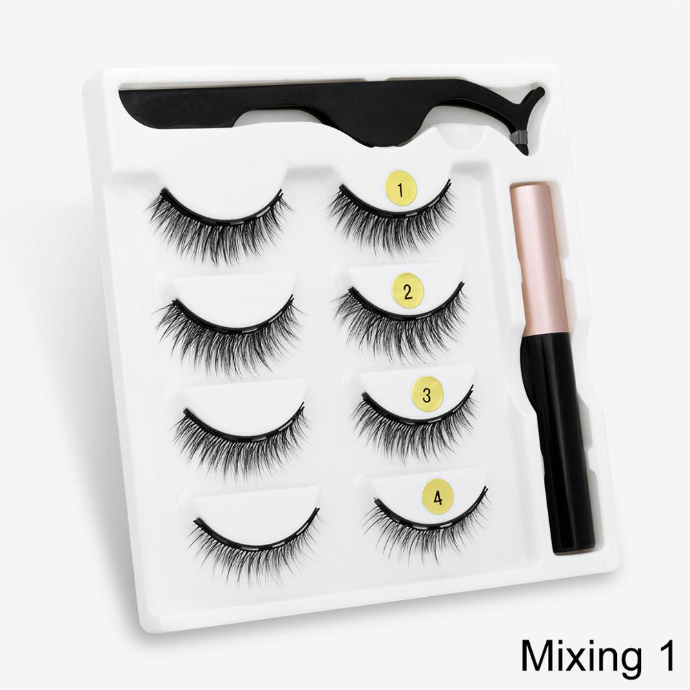 Magnetic Eyelashes with Eyeliner Waterproof