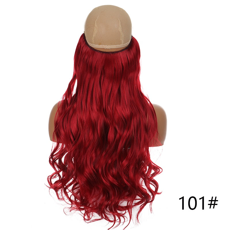 Clip in Hair Extensions Invisible Wire