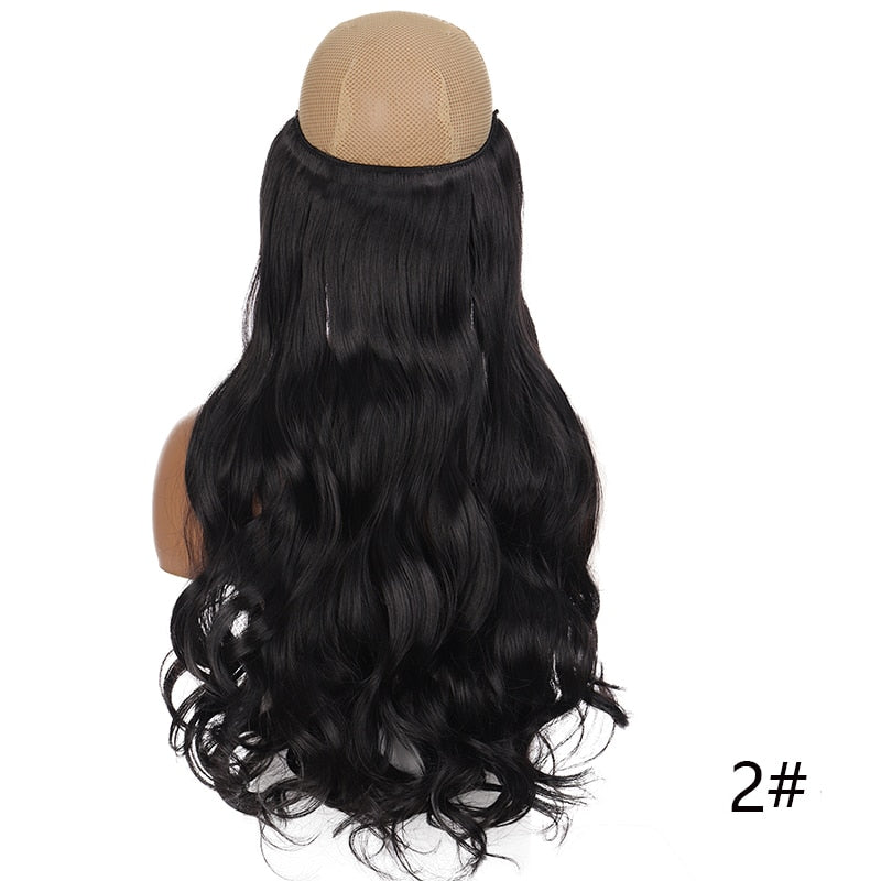 Clip in Hair Extensions Invisible Wire