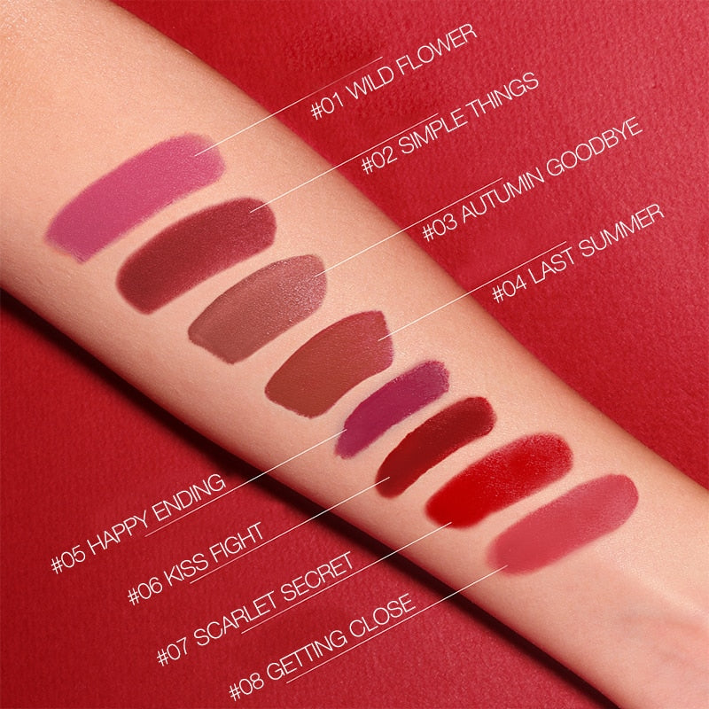 Lipgloss Matte Colors