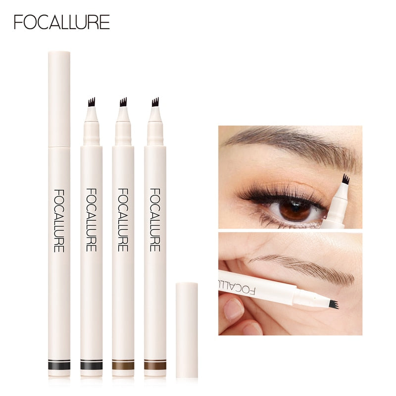 FOCALLURE 4 Fork Liquid Eyebrow Pencil Waterproof