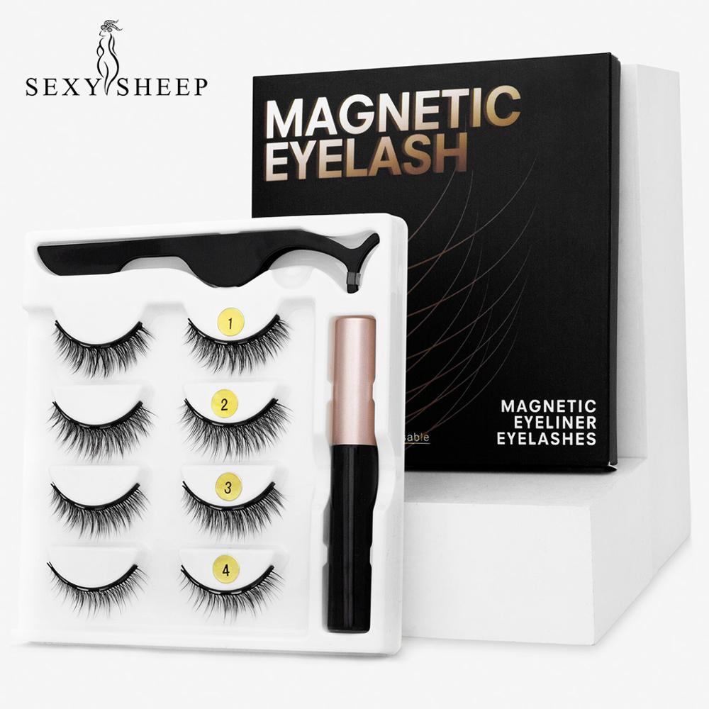 Magnetic Eyelashes with Eyeliner Waterproof