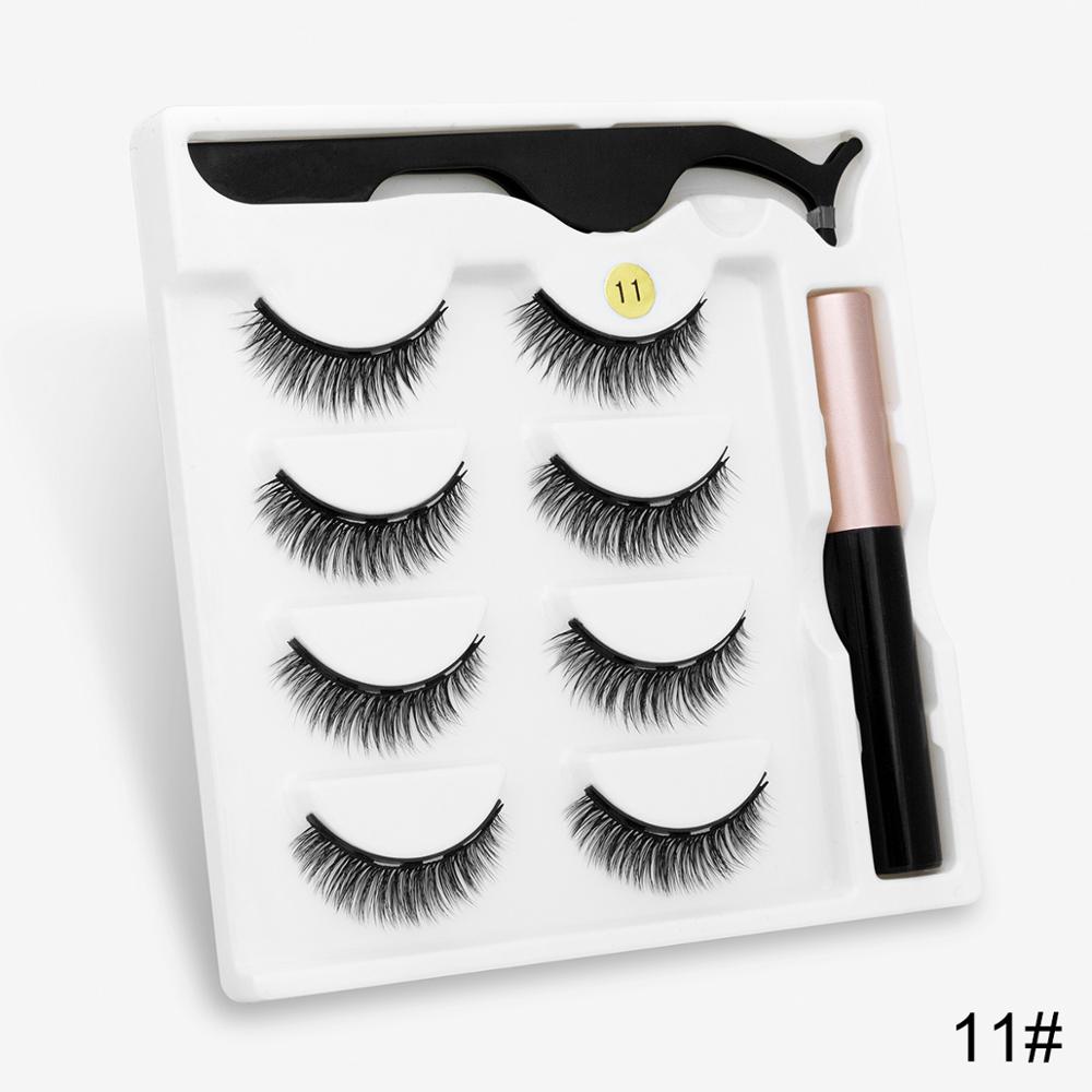 Magnetic Eyelashes with Eyeliner Waterproof