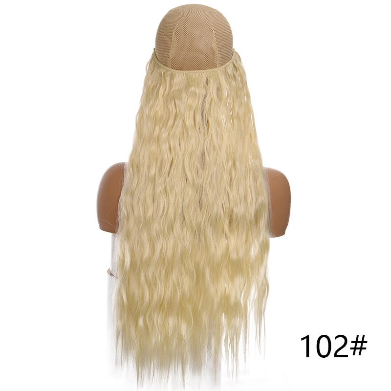 Clip in Hair Extensions Invisible Wire