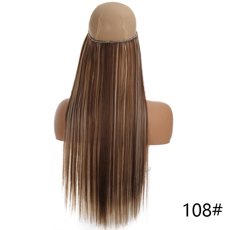 Clip in Hair Extensions Invisible Wire