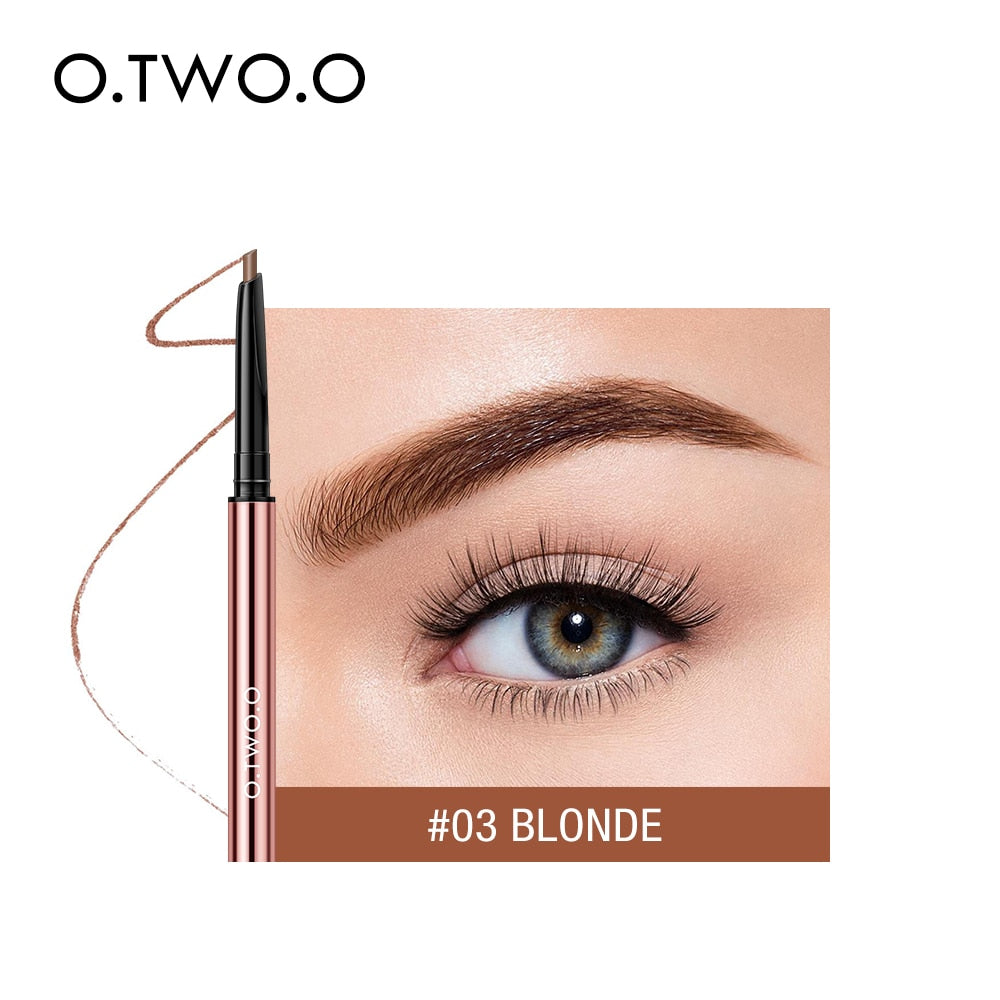 Ultra Fine Triangle Eyebrow Pencil Precise Brow Definer Waterproof