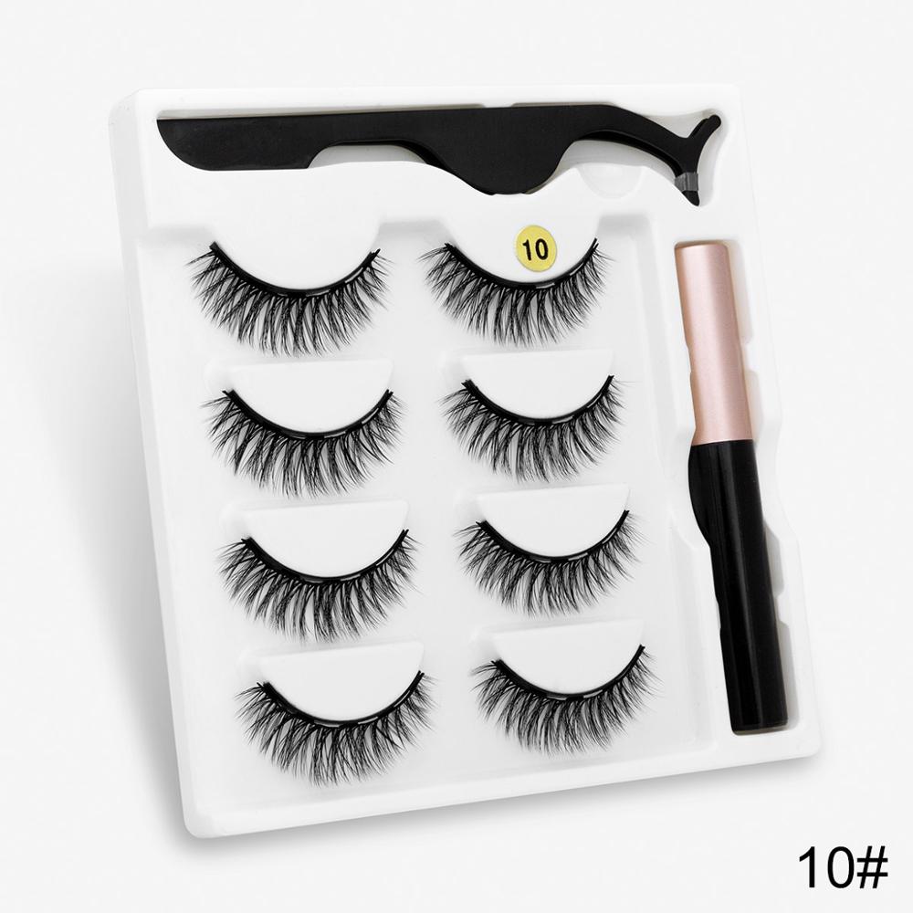 Magnetic Eyelashes with Eyeliner Waterproof