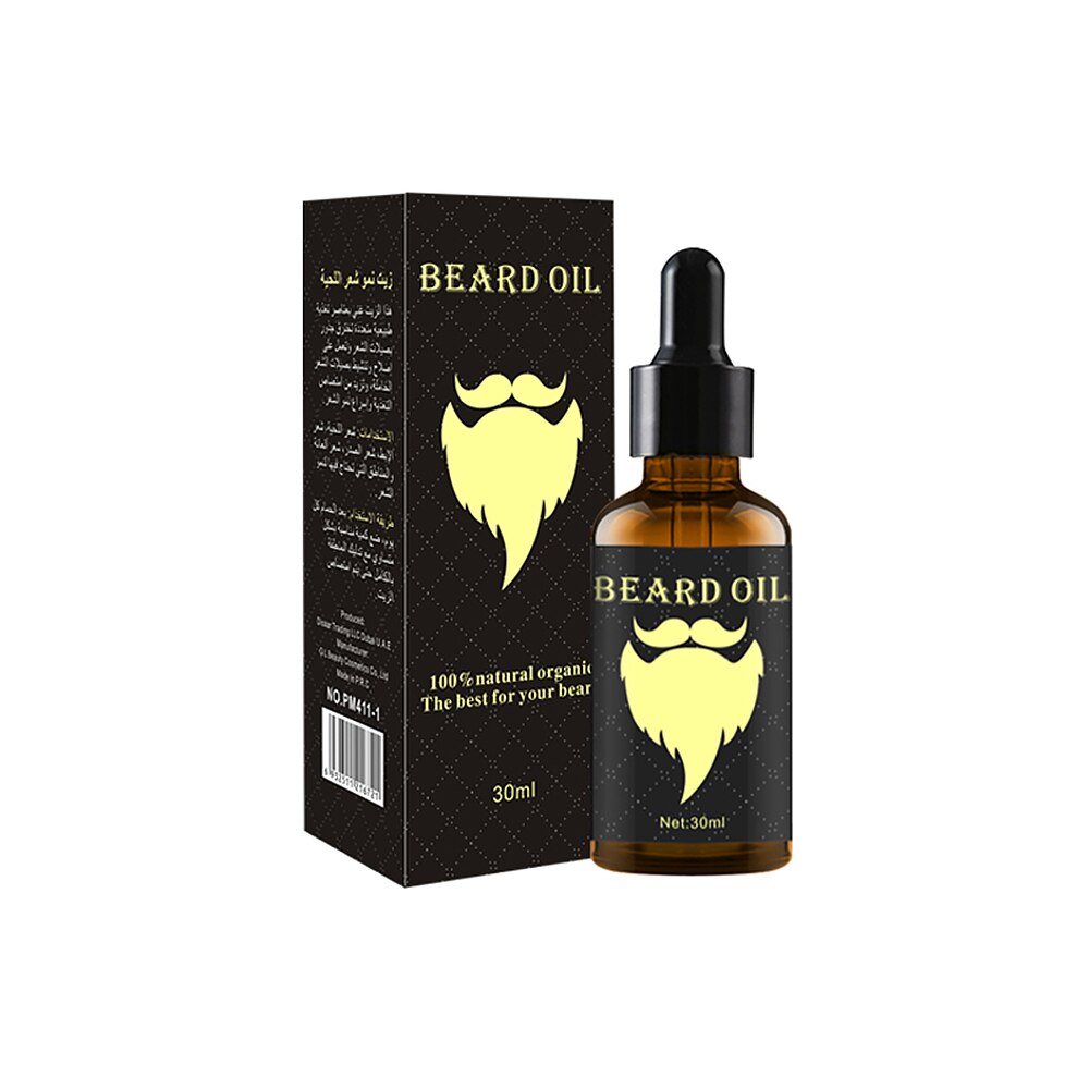 4pcs Beard Growth Oil Kit