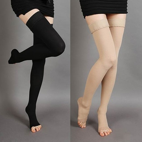 Unisex Knee-High Medical Compression Stockings Varicose Veins