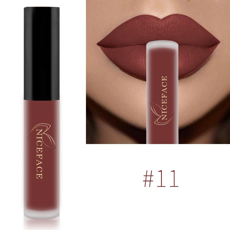 Nude Matte Liquid Lipstick Mate Waterproof