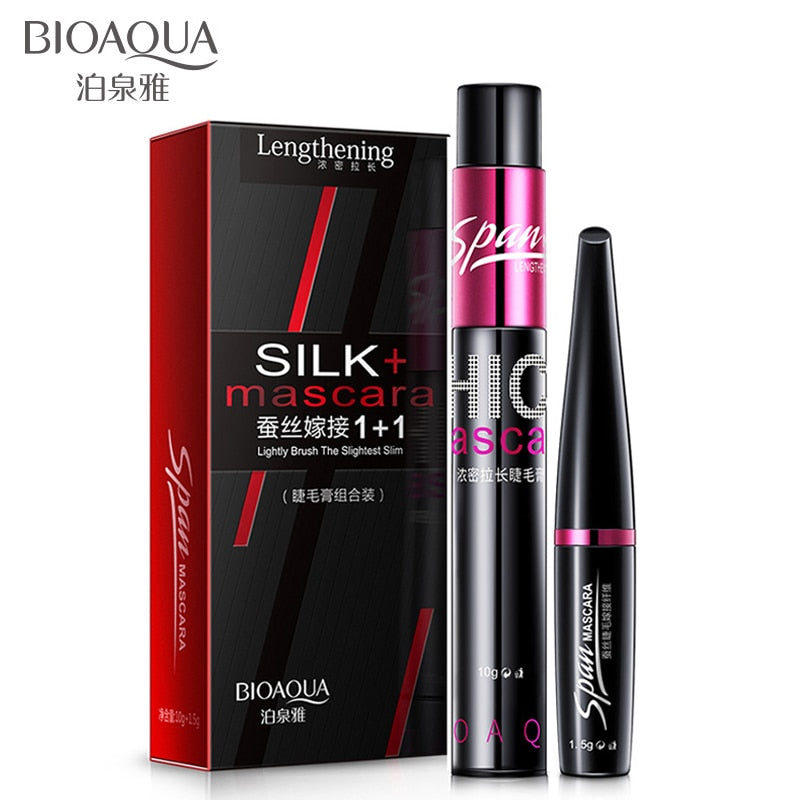 BIOAQUA Black Silk Mascara Makeup Set Eyelash Extension