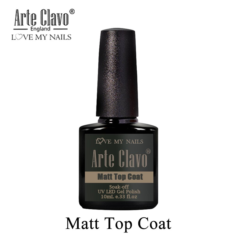 Arte Clavo 131 Colors Gel Polish Nail Gel Varnish Paint Semi Permanent Nails Art Gel Nail Polish For Manicure Top Coat Base Coat