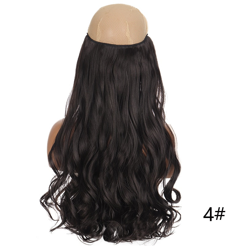 Clip in Hair Extensions Invisible Wire