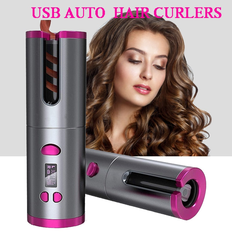 Automatic Ceramic Wireless Curler