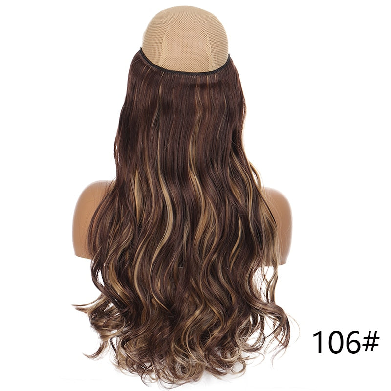 Clip in Hair Extensions Invisible Wire