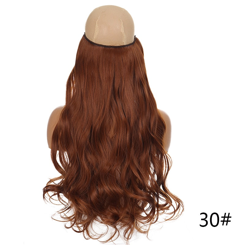 Clip in Hair Extensions Invisible Wire