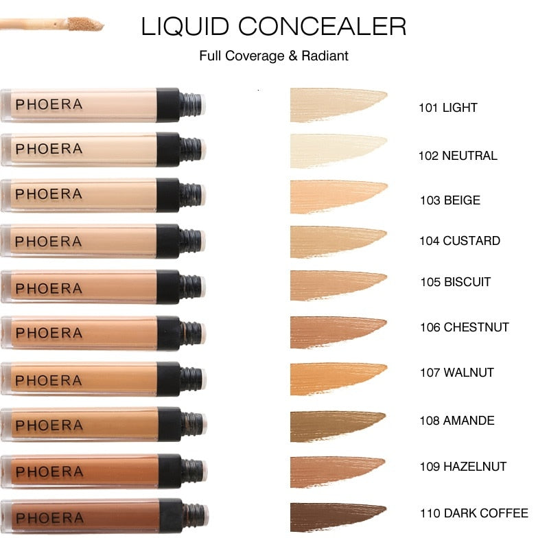 PHOERA Liquid Concealer Stick Scars Acne Cover