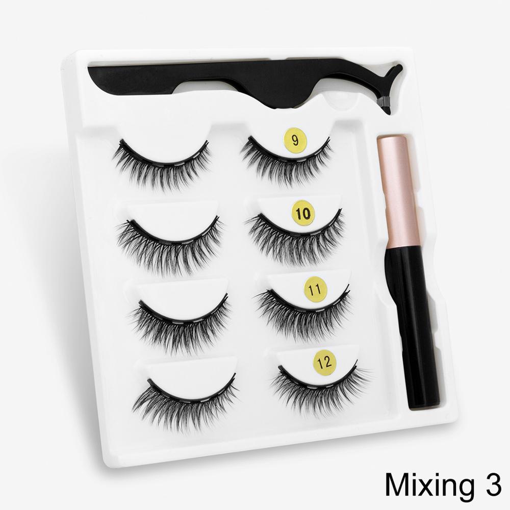 Magnetic Eyelashes with Eyeliner Waterproof