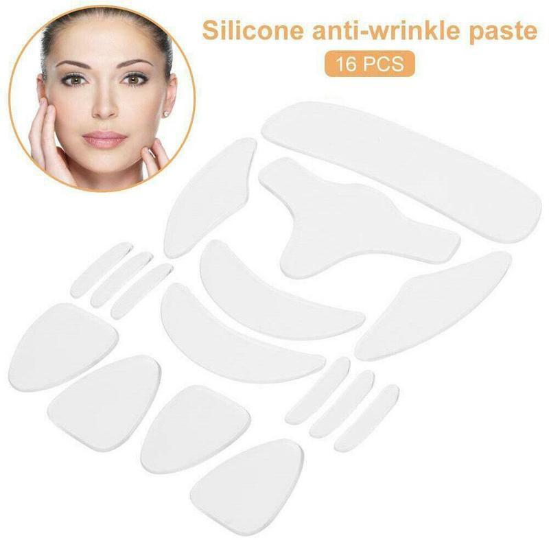 16pcs Reusable Silicone Anti Face Patches