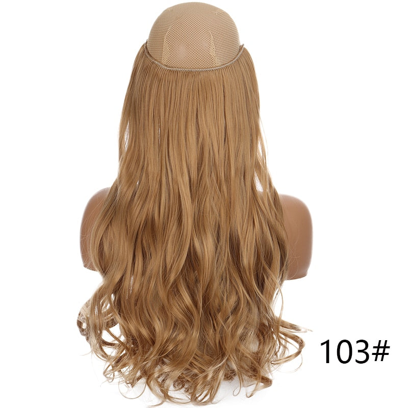 Clip in Hair Extensions Invisible Wire