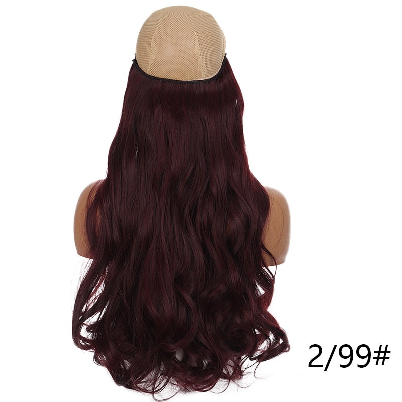 Clip in Hair Extensions Invisible Wire