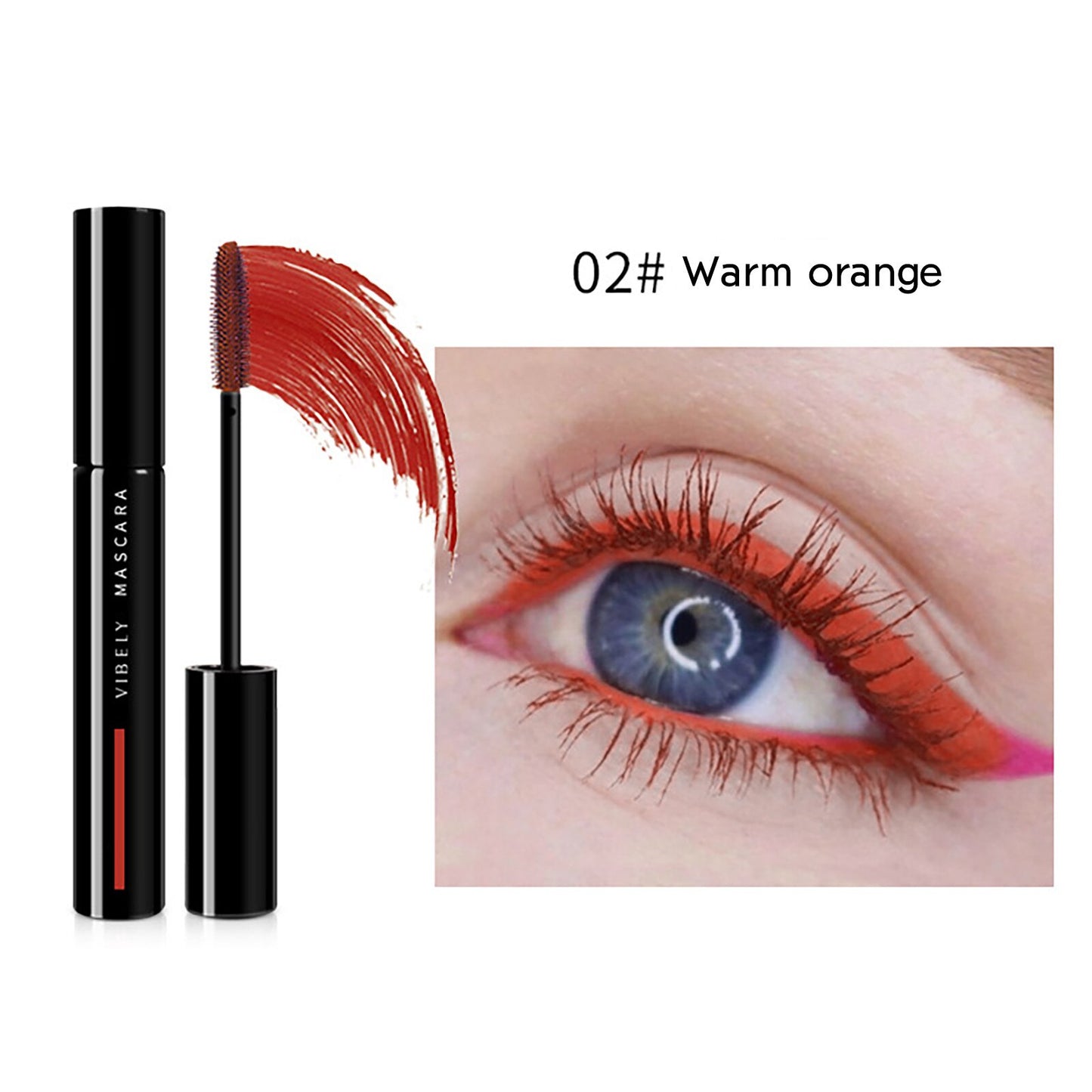 Coloured Mascara Quick Drying