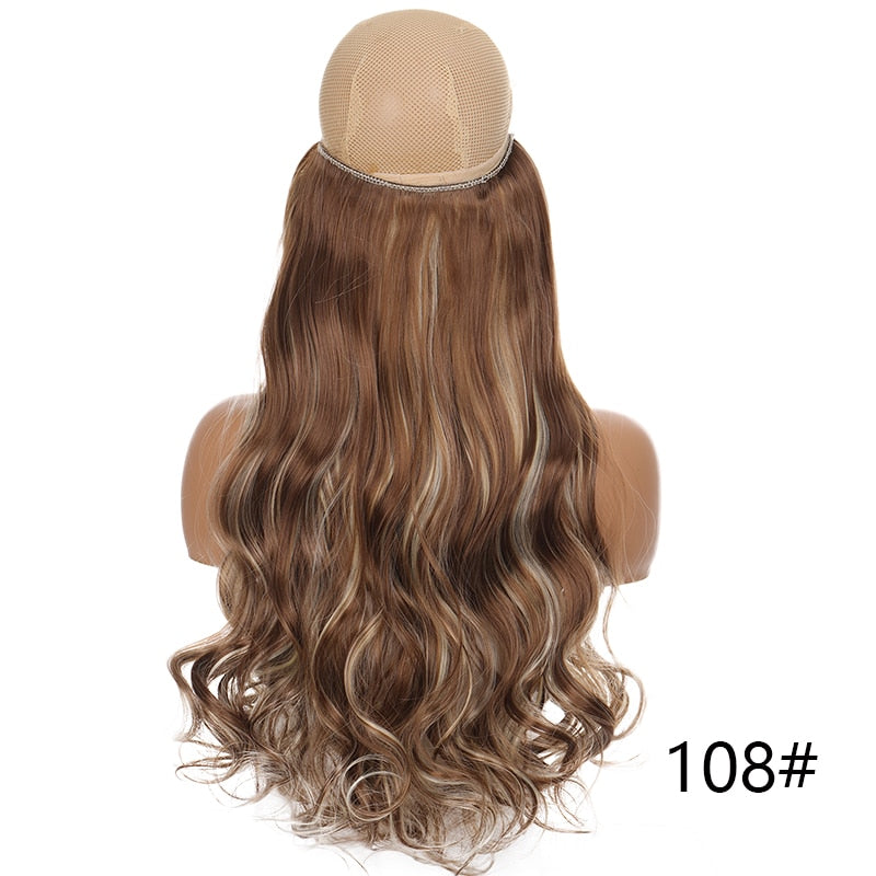 Clip in Hair Extensions Invisible Wire